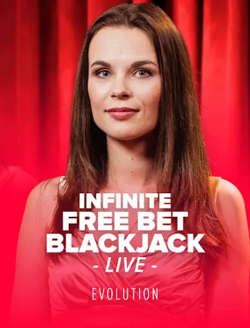 Infinite Free Bet Blackjack live table at Bronze Casino