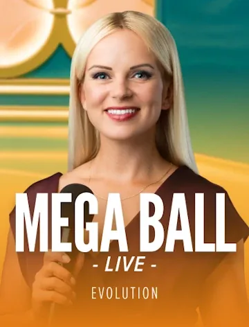 Mega Ball live bingo draw with multiplier balls