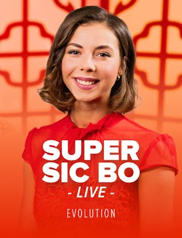 Super Sic Bo live dice table with multiplier squares
